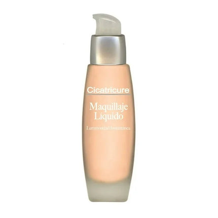 Base de maquillaje líquida Cicatricure 30 ml: tono medio, hidratante y cobertura uniforme