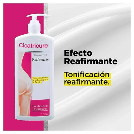 Crema corporal reafirmante Cicatricure 400 ml: fórmula hidratante y reafirmante