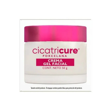 Cicatricure Porcelana Gel Crema Facial 50g – Fórmula Hidratante e Iluminadora