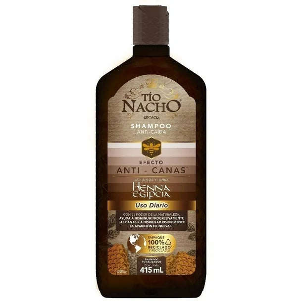 Tío Nacho Henna Shampoo – 415 mL – Strengthening & Nourishing
