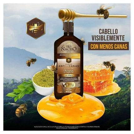 Tío Nacho Henna Conditioner – 415 mL – Nourishing & Strengthening