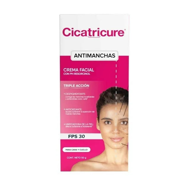 Cicatricure Anti-Dark Spot Facial Cream 50g – Brightening & Even Skin Tone