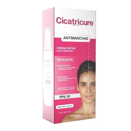 Crema facial antimanchas Cicatricure 50 g: ilumina y unifica el tono de la piel