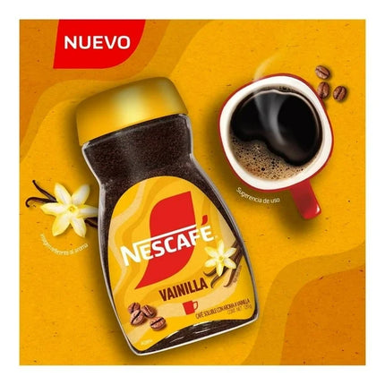 Nescafé Clásico Instant Coffee – Vanilla Aroma, 120g