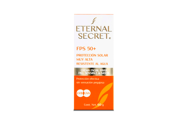 Facial and Body Sunscreen "SPF 50+ 60g Eternal Secret