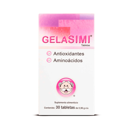 Gelasimi CysteineAntioxidant Tablets for Skin, Hair & Nails (30 Tablets)
