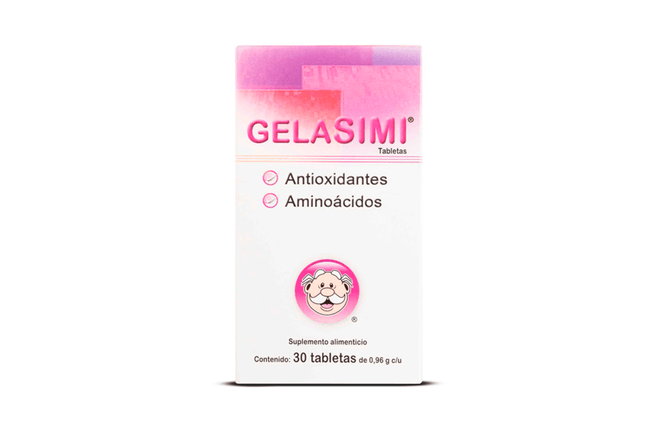 Gelasimi CysteineAntioxidant Tablets for Skin, Hair & Nails (30 Tablets)