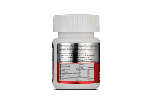 Zinc 7.18mg – 100 Capsules