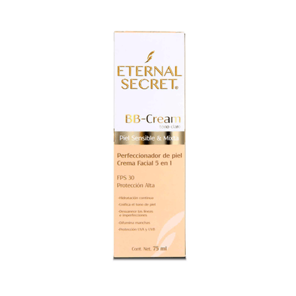Eternal Secret Light Tone Facial Cream SPF 30 High Protection 75ML