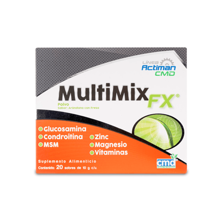 Drink Mix Vitamins & Minerals – Blueberry & Strawberry Flavor – 20 Sachets