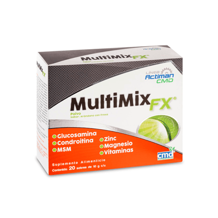 Drink Mix Vitamins & Minerals – Blueberry & Strawberry Flavor – 20 Sachets