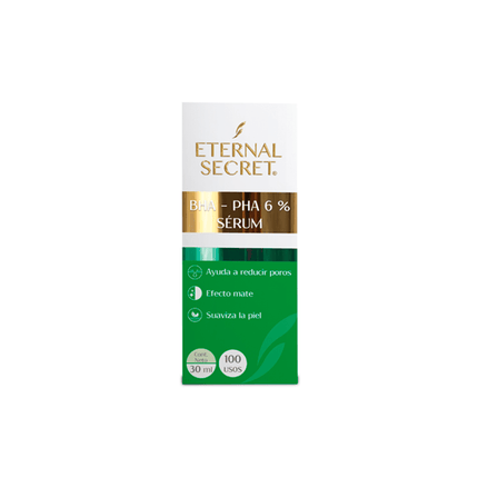 Facial Serum BHA-PHA 6% Eternal Secret 30ml