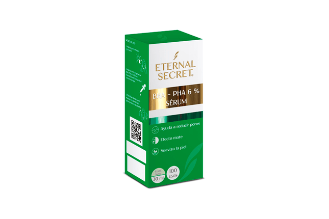 Facial Serum BHA-PHA 6% Eternal Secret 30ml