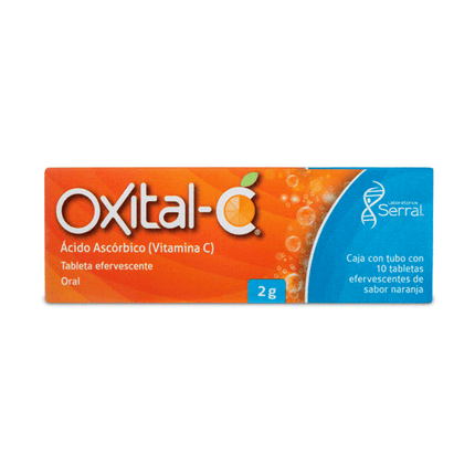 Ascorbic Acid 2g Orange Flavor – 10 Effervescent Tablets