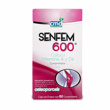 Calcium Tablets with Vitamin A and D2 – 60 Tablets