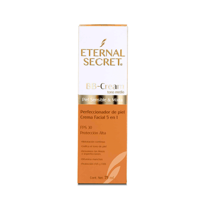 Eternal Secret Medium Tone Facial Cream SPF 30 High Protection 75ML