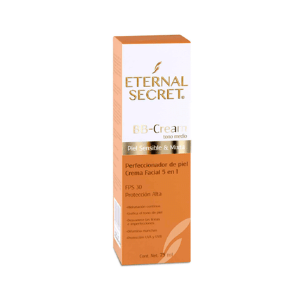 Eternal Secret Medium Tone Facial Cream SPF 30 High Protection 75ML