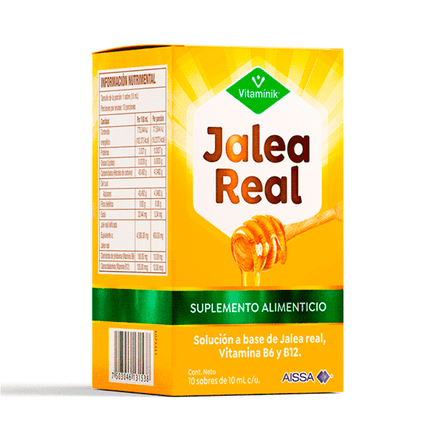 Royal Jelly / Vitamin B6 / Vitamin B12 – 10 Sachets of 10ml