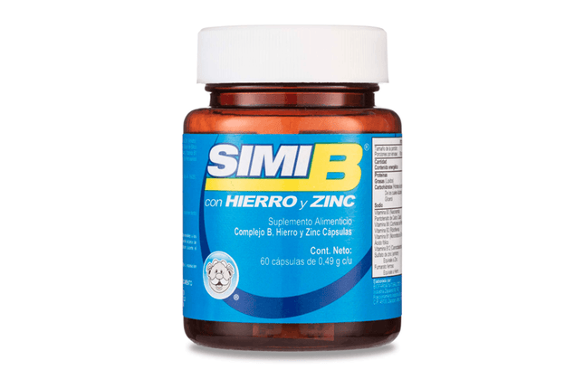 Simi B Iron and Zinc – 60 Capsules