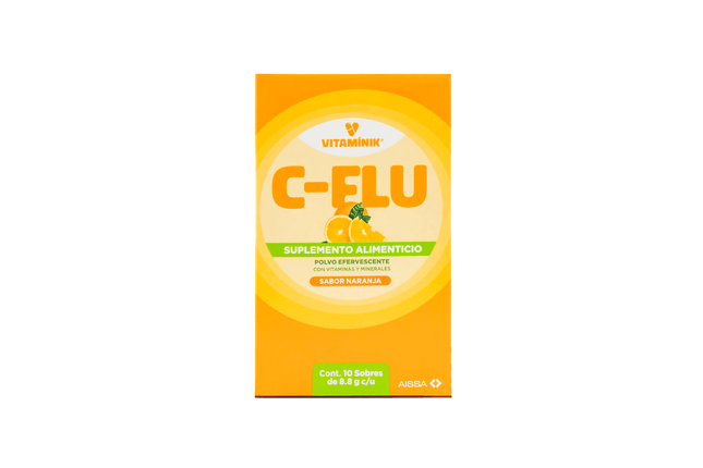 Ascorbic 300mg Powder – Orange Flavor – 10 Sachets