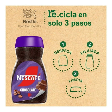 Nescafé Clásico Instant Coffee – Chocolate Aroma, 120g
