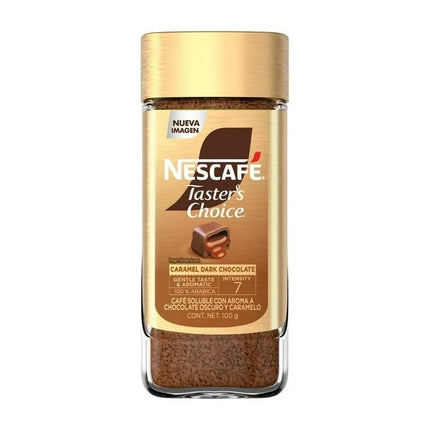 Nescafé Taster’s Choice Instant Coffee – Dark Chocolate & Caramel Flavor, 100g