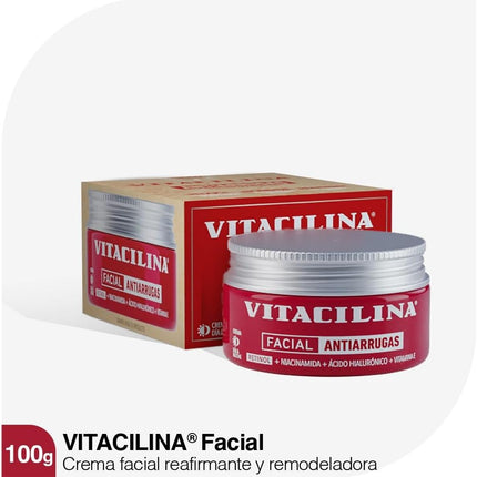 Vitacilina Facial Anti-Wrinkle Cream 100 g