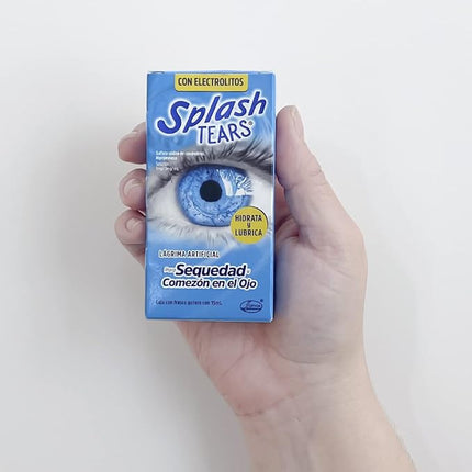 Splash Tears 15 ml: Lágrimas artificiales para la sequedad y picazón en los ojos