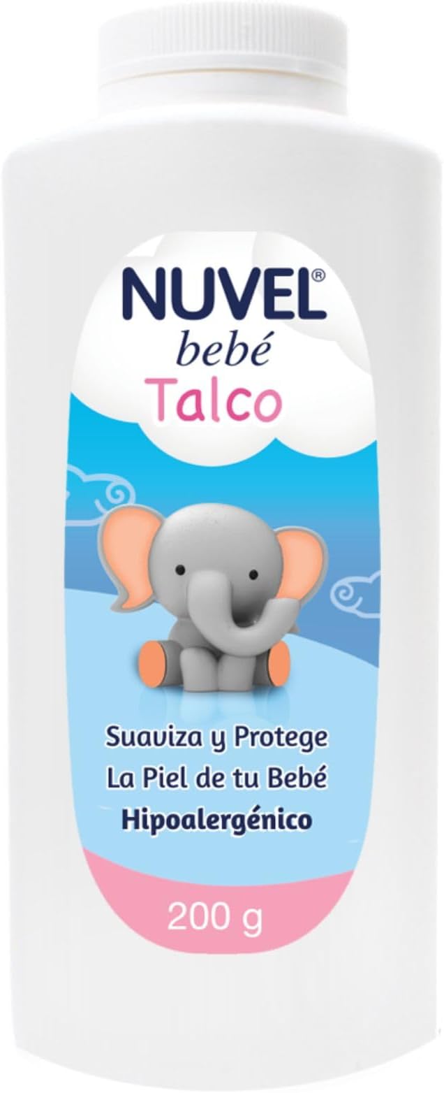 Nuvel Baby Body Talcum Powder – Extra Absorbent & Hypoallergenic, 200 g