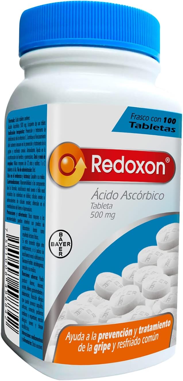 Redoxon  Cold & Flu Prevention and Treatment – Vitamin Supplement – 100 Tablets