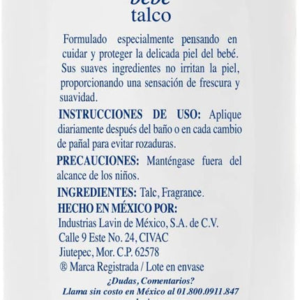 Nuvel Baby Body Talcum Powder – Extra Absorbent & Hypoallergenic, 200 g