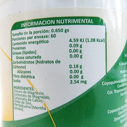 Magnesium Chloride Plus 650 mg, 60 Capsules