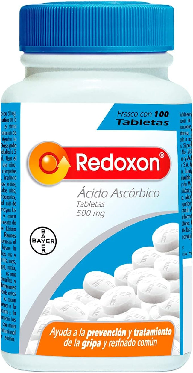 Redoxon  Cold & Flu Prevention and Treatment – Vitamin Supplement – 100 Tablets