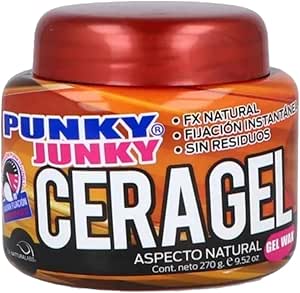 Cera en gel para el cabello natural Punky Junky – 270 g