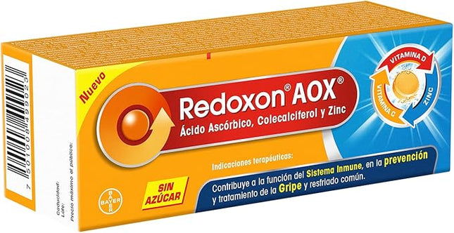 Redoxon AOX Multivitamin – Vitamins – Immune Support – 10 Tablets, Orange Flavor
