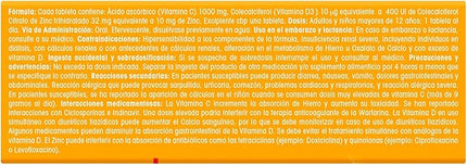 Redoxon AOX Multivitamin – Vitamins – Immune Support – 10 Tablets, Orange Flavor