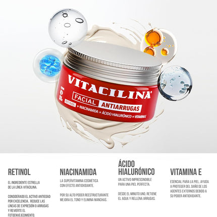 Vitacilina Facial Anti-Wrinkle Cream 100 g