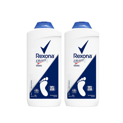 Rexona Efficient Foot Deodorant Talcum Powder – Original, 200 g