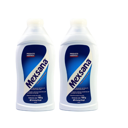 Mexsana Foot Deodorant Powder – Odor Control & Freshness, 160 g