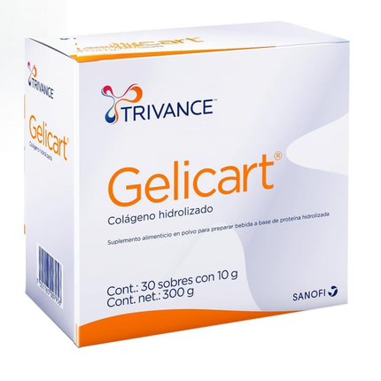 Colágeno hidrolizado Gelicart Trivance® (30 sobres de 10 g cada uno)