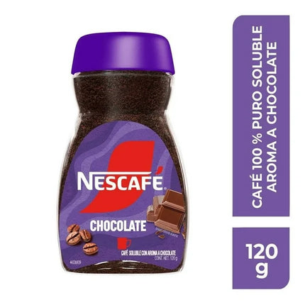Nescafé Clásico Instant Coffee – Chocolate Aroma, 120g